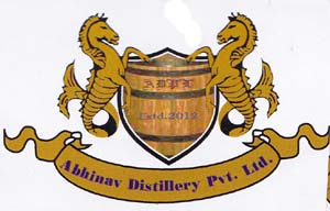 ABHINAV DISTILLERY PVT LTD (and logo) trademark logo