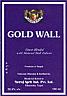 GOLD WALL (and logo) trademark logo