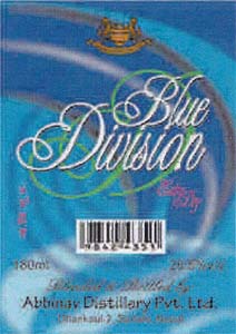 BLUE DIVISION (and logo) trademark logo