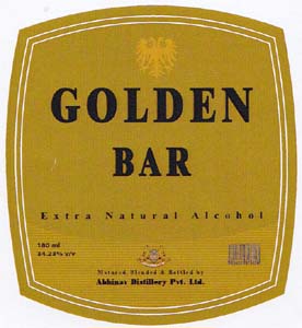 GOLDEN BAR (and logo) trademark logo