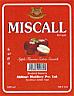 MISCALL RED APPLE (and logo) trademark logo
