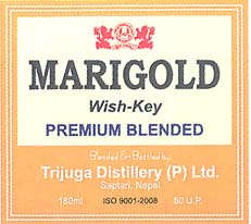 MARIGOLD (and logo) trademark logo