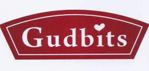 GUDBITS (and logo) trademark logo