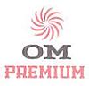 OM PREMIUM (and logo) trademark logo