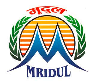 MRIDUL (and logo) trademark logo