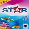 THREE STAR DETERGENT (and logo) trademark logo