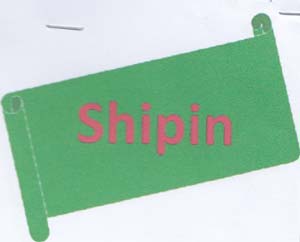 SHIPIN (and logo) trademark logo