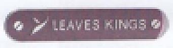LEAVES KINGS (and logo) trademark logo