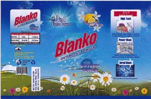 BLANKO (and logo) trademark logo