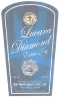 LUCRA DIAMOND EXTRA DRY (and logo) trademark logo