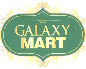 GALAXY MART (and logo) trademark logo
