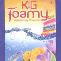KG FOAMY CARE (and logo) trademark logo