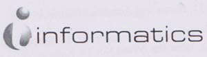 INFORMATICS (and logo) trademark logo