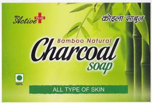 WIN ACTIVE PLUS CHARKOL (and logo) trademark logo