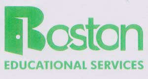 BOSTON EDUCATIONAL SERVICES (and logo) trademark logo