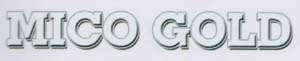MICO GOLD (and logo) trademark logo
