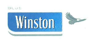WINSTON BLUE (and logo) trademark logo