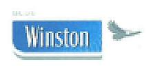WINSTON BLUE (and logo) trademark logo