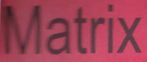 MATRIX (and logo) trademark logo
