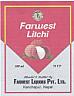 FARWEST LITCHI (and logo) trademark logo