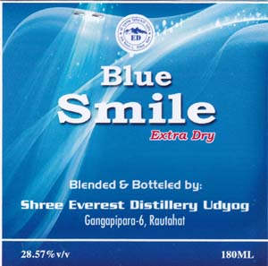 BLUE SMILE (and logo) trademark logo