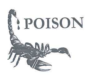 POISON (and logo) trademark logo