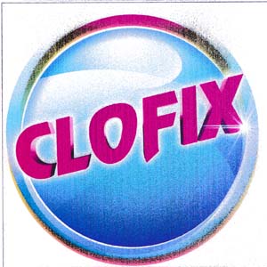 CLOFIX (and logo) trademark logo