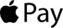PAY WITH APPLE LOGO (and logo) trademark logo