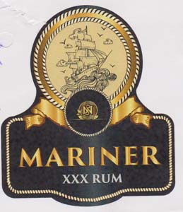 MARINER-RUM (and logo) trademark logo
