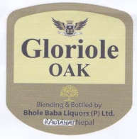 GLORIOLE OAK (and logo) trademark logo