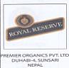 ROYAL RESERVE (and logo) trademark logo