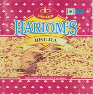 DEPAKO HARIOM'S (and logo) trademark logo