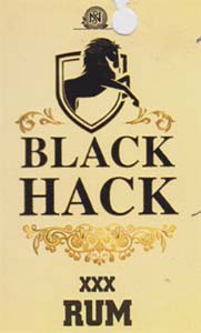 BLACK HACK (and logo) trademark logo