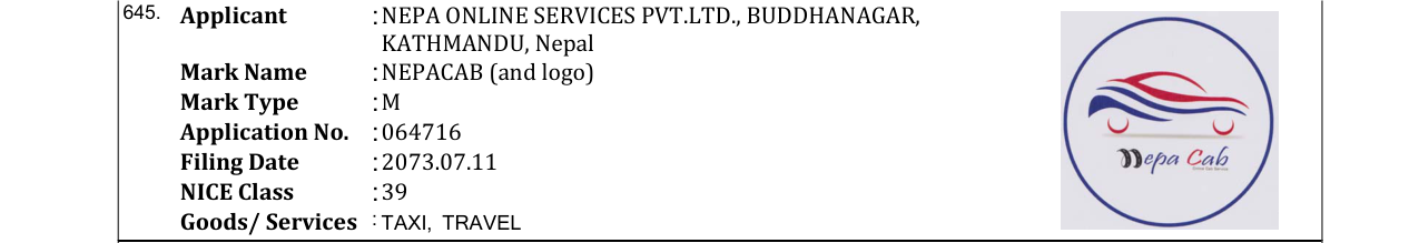 Original bulletin entry for NEPACAB (and logo)