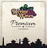 DIVINE WINES PREMIUM WHITE WINE (and logo) trademark logo