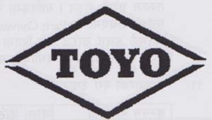 TOYO (and logo) trademark logo