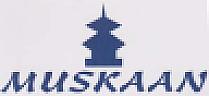 MUSKAAN (and logo) trademark logo
