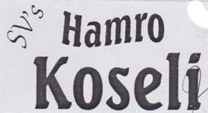 SV'S HAMRO KOSELI (and logo) trademark logo