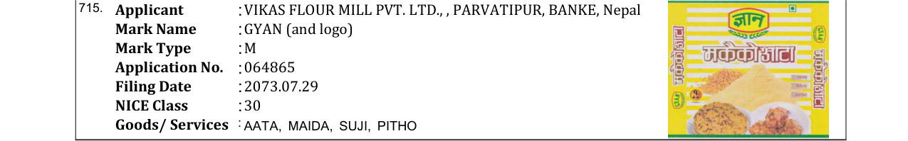 Original bulletin entry for GYAN (and logo)
