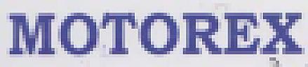 MOTOREX (and logo) trademark logo