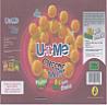 U N ME CHEESE BALLS (and logo) trademark logo