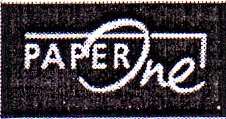 PAPERONE (and logo) trademark logo