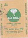 GAJARAJ PREMIUM (and logo) trademark logo