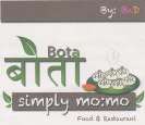 BOTA FOOD AND RESTAURANT (and logo) trademark logo