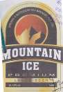 MOUNTAIN ICE (and logo) trademark logo