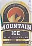 MOUNTAIN ICE (and logo) trademark logo