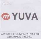 M YUVA (and logo) trademark logo