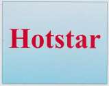 HOTSTAR (and logo) trademark logo