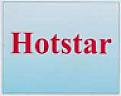 HOTSTAR (and logo) trademark logo