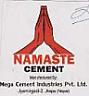 NAMASTE CEMENT (and logo) trademark logo
